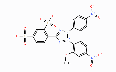 CAS No. 193149-74-5, 5-(2,4-disulfophenyl)-3-(2-methoxy-4-nitrophenyl)-2-(4-nitrophenyl)-2H-tetrazol-3-ium