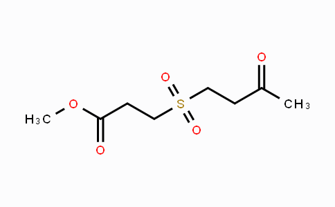 CAS No. 502635-00-9, methyl 3-((3-oxobutyl)sulfonyl)propanoate