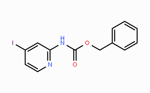 CAS No. 1624261-09-1, benzyl (4-iodopyridin-2-yl)carbamate