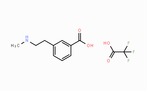 CAS No. 1624261-41-1, 2,2,2-trifluoroacetic acid compound with 3-(2-(methylamino)ethyl)benzoic acid