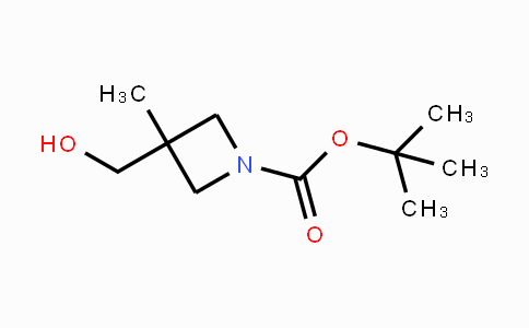 CAS No. 1363382-91-5, tert-butyl 3-(hydroxymethyl)-3-methylazetidine-1-carboxylate