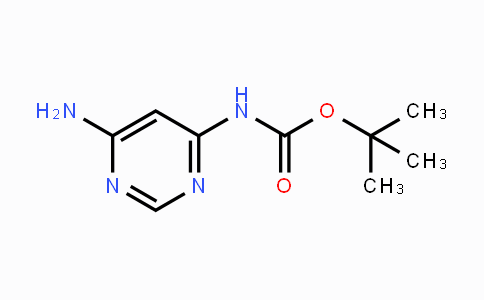 CAS No. 1330532-98-3, tert-butyl (6-aminopyrimidin-4-yl)carbamate