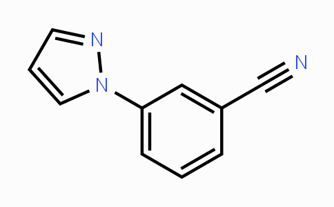 CAS No. 25699-82-5, 3-(1H-pyrazol-1-yl)benzonitrile