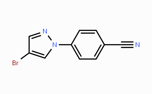 CAS No. 1184544-36-2, 4-(4-bromo-1H-pyrazol-1-yl)benzonitrile