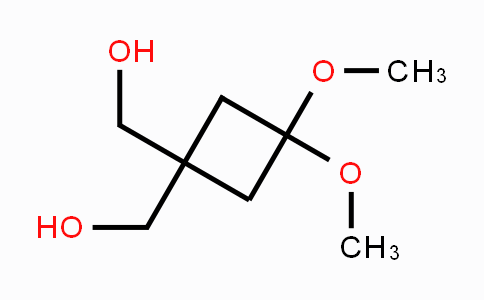 CAS No. 130369-33-4, (3,3-dimethoxycyclobutane-1,1-diyl)dimethanol