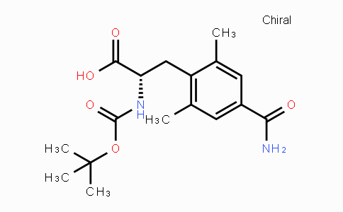 CAS No. 623950-02-7, (S)-2-((tert-butoxycarbonyl)amino)-3-(4-carbamoyl-2,6-dimethylphenyl)propanoic acid