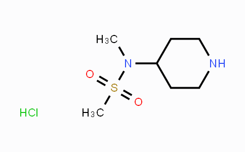 CAS No. 1148003-96-6, N-methyl-N-(piperidin-4-yl)methanesulfonamide hydrochloride