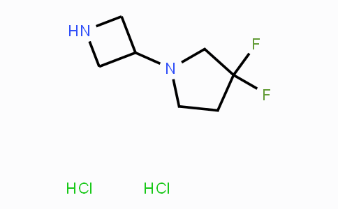 CAS No. 1403766-97-1, 1-(3-Azetidinyl)-3,3-difluoro-Pyrrolidine dihydrochloride