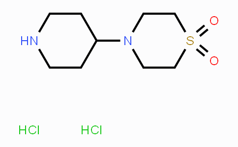 CAS No. 1403766-89-1, 4-(Piperidin-4-yl)thiomorpholine 1,1-dioxide dihydrochloride