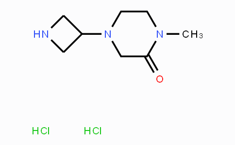 CAS No. 1403766-76-6, 4-(Azetidin-3-yl)-1-methylpiperazin-2-one dihydrochloride