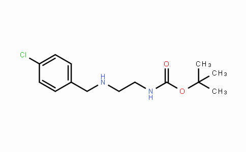 CAS No. 335059-94-4, Carbamic acid, N-[2-[[(4-chlorophenyl)methyl]amino]ethyl]-, 1,1-dimethylethyl ester