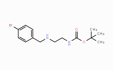 1171245-32-1 | Carbamic acid, N-[2-[[(4-bromophenyl)methyl]amino]ethyl]-, 1,1-dimethylethyl ester