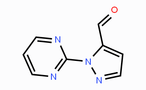 CAS No. 1269293-84-6, 1-(Pyrimidin-2-yl)-1H-pyrazole-5-carbaldehyde