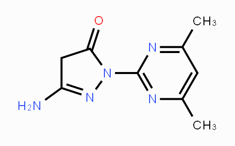 CAS No. 1306738-47-5, 5-Amino-2-(4,6-dimethyl-2-pyrimidinyl)-2,4-dihydro-3H-pyrazol-3-one