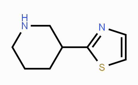 CAS No. 630121-84-5, 2-(piperidin-3-yl)thiazole