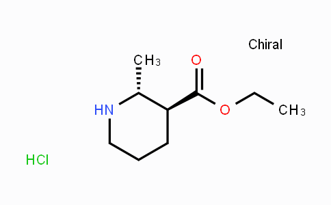 CAS No. 1255099-39-8, (2R,3S)-Ethyl 2-methylpiperidine-3-carboxylate hydrochloride