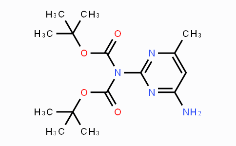 CAS No. 1392396-20-1, Di-tert-butyl (4-amino-6-methylpyrimidin-2-yl)carbamate