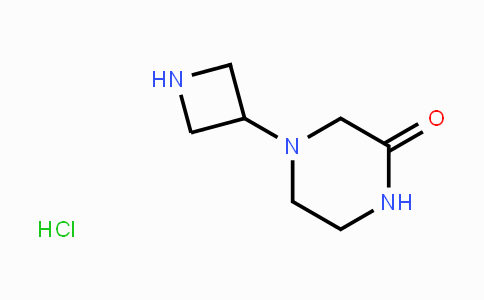 CAS No. 1403766-88-0, 4-(azetidin-3-yl)piperazin-2-one hydrochloride
