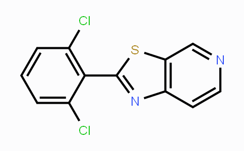 CAS No. 1203681-45-1, 2-(2,6-Dichlorophenyl)thiazolo[5,4-c]pyridine