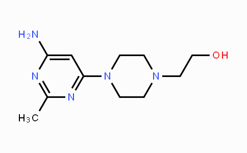 CAS No. 914347-48-1, 2-(4-(6-Amino-2-methylpyrimidin-4-yl)piperazin-1-yl)ethanol