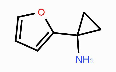 CAS No. 1246740-91-9, 1-(furan-2-yl)cyclopropanamine
