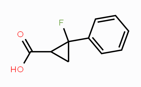 CAS No. 914221-42-4, 2-fluoro-2-phenylcyclopropanecarboxylic acid