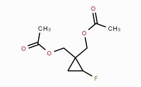 CAS No. 1624262-20-9, (2-fluorocyclopropane-1,1-diyl)bis(methylene) diacetate