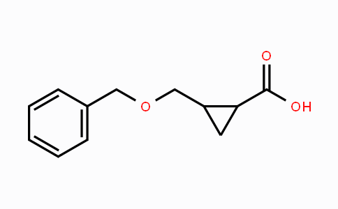 CAS No. 848328-57-4, 2-((benzyloxy)methyl)cyclopropanecarboxylic acid