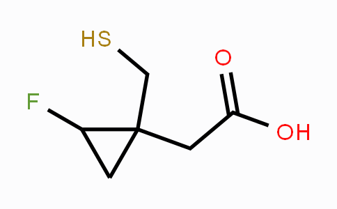 CAS No. 1624261-18-2, 2-(2-fluoro-1-(mercaptomethyl)cyclopropyl)acetic acid