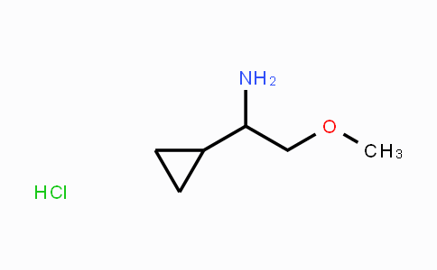 CAS No. 1095431-18-7, 1-cyclopropyl-2-methoxyethanamine hydrochloride