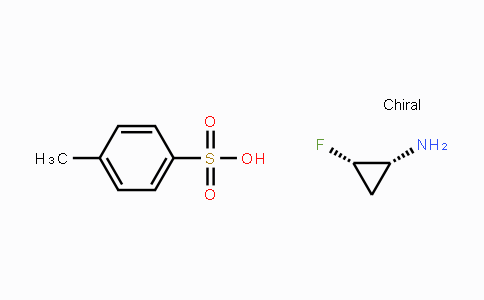 CAS No. 143062-73-1, (cis)-2-fluorocyclopropanamine 4-methylbenzenesulfonate