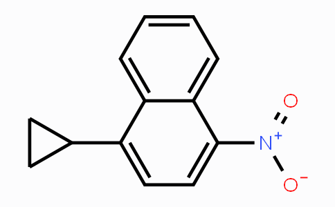 CAS No. 878671-93-3, 1-cyclopropyl-4-nitronaphthalene