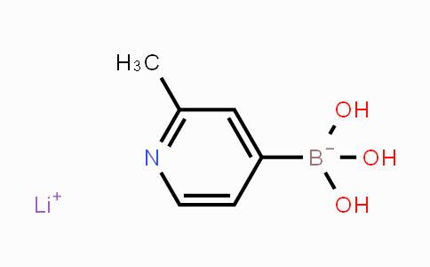 CAS No. 1451391-59-5, lithium trihydroxy(2-methylpyridin-4-yl)borate