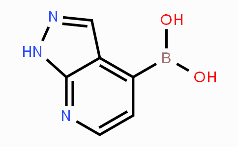 CAS No. 1417985-25-1, (1H-pyrazolo[3,4-b]pyridin-4-yl)boronic acid