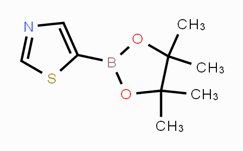CAS No. 1086111-09-2, 5-(4,4,5,5-tetramethyl-1,3,2-dioxaborolan-2-yl)thiazole
