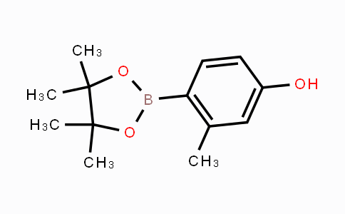CAS No. 946427-03-8, 3-Methyl-4-(4,4,5,5-tetramethyl-1,3,2-dioxaborolan-2-yl)phenol