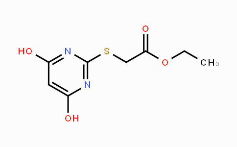 CAS No. 50892-49-4, Ethyl 2-((4,6-dihydroxypyrimidin-2-yl)thio)acetate