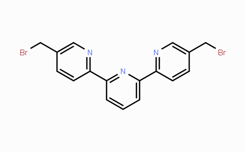 CAS No. 183187-82-8, 2,6-Di(5-bromomethylpyridine-2-yl)pyridine