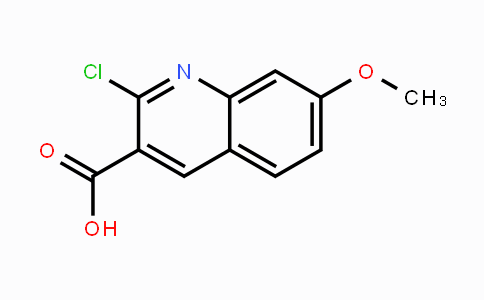 CAS No. 155983-20-3, 2-Chloro-7-methoxyquinoline-3-carboxylic acid