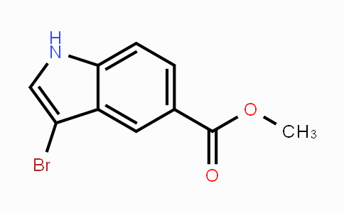 CAS No. 916179-88-9, Methyl 3-bromoindole-5-carboxylate