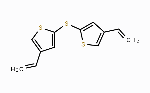 CAS No. 152419-78-8, 4-Ethenyl-2-(4-ethenylthiophen-2-yl)sulfanylthiophene