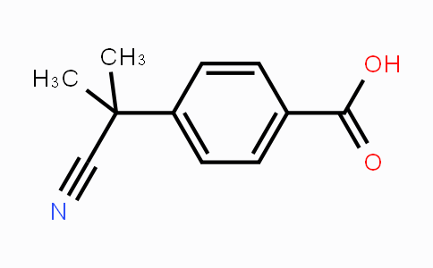 CAS No. 129488-74-0, 4-(2-Cyanopropan-2-yl) benzoic acid