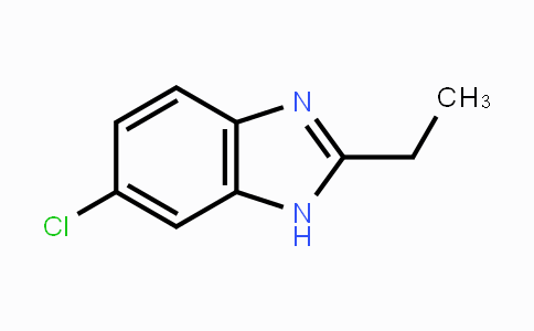 CAS No. 34569-15-8, 6-Chloro-2-ethyl-1H-benzimidazole
