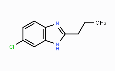 CAS No. 4887-91-6, 6-Chloro-2-propyl-1H-benzimidazole