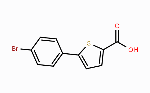 CAS No. 40133-13-9, 5-(4-Bromophenyl)thiophene-2-carboxylic acid