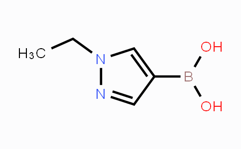 CAS No. 847818-56-8, (1-Ethyl-1H-pyrazol-4-yl)boronic acid
