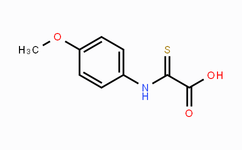 CAS No. 946-61-2, 2-(4-Methoxyanilino)-2-sulfanylideneacetic acid