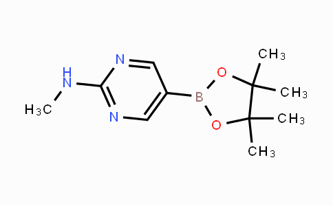 CAS No. 904326-88-1, N-Methyl-5-(4,4,5,5-tetramethyl-1,3,2-dioxaborolan-2-yl)pyrimidin-2-amine