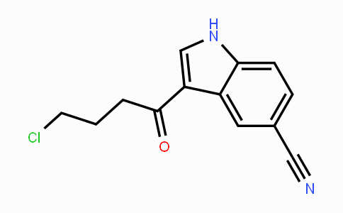 CAS No. 276863-95-7, 3-(4-Chlorobutanoyl)-1H-indole-5-carbonitrile