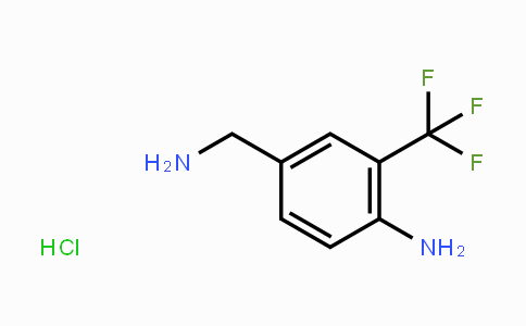 CAS No. 1196702-79-0, 4-(Aminomethyl)-2-(trifluoromethyl)aniline hydrochloride